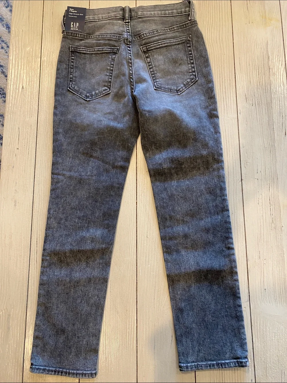 GAP Kids Washed Gray Denim Jeans